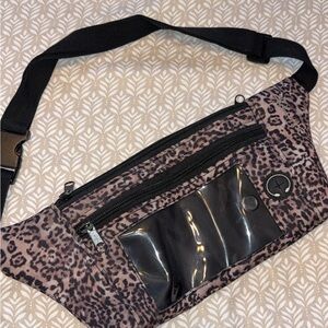 Jessica Simpson Leopard Print Crossbody Bag